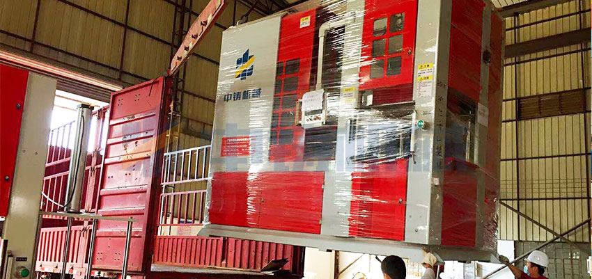 中鑄機械全自動造型機一天?兩連發，發往浙江和河南